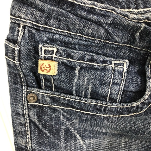 Big Star Maddie Straight Mid Rise Fit Jeans Women's Size 28 R - Picture 5 of 6